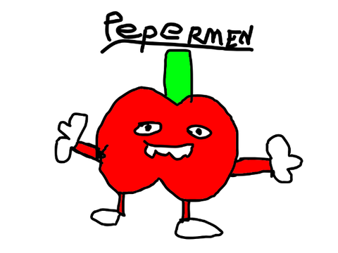 im pepperman made with beauty!