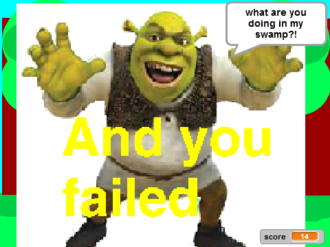 Defend from Shrek