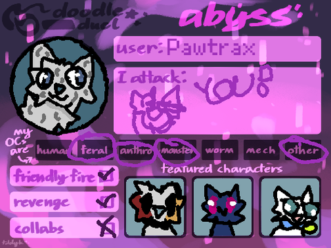 Pawtrax's Doodle Duel profile★