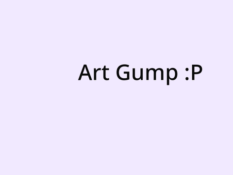 Digital art gump