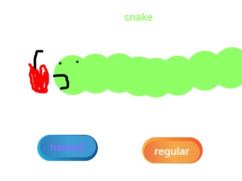 snake game v1.01 (hacked update)
