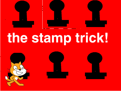 the stamp trick!