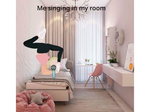 singing