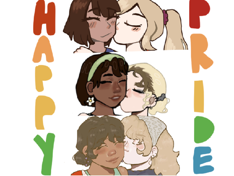 Redraw for pride month!