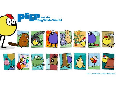 Peep and the Big Wide World Games Intro (gif)