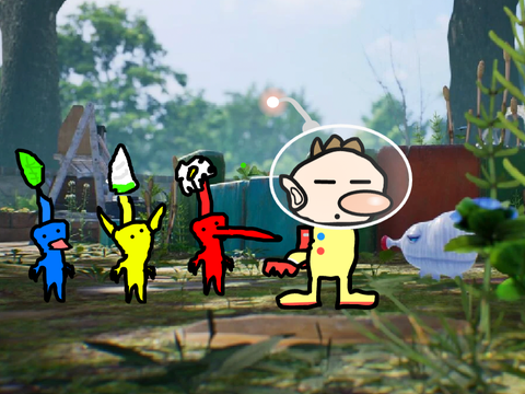 Poorly Drawn Pikmin :P