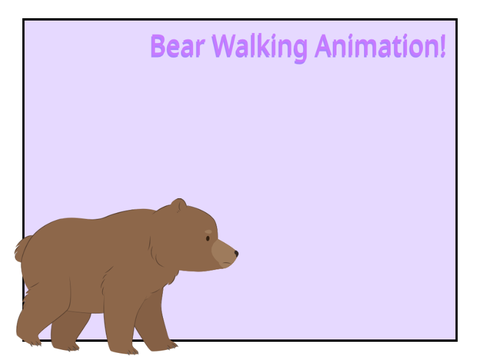 Bear Walking Animation