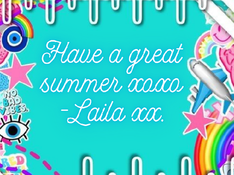 ⋆ ˚｡⋆୨୧˚Have a great summer. (on break.)⋆ ˚｡⋆୨୧˚