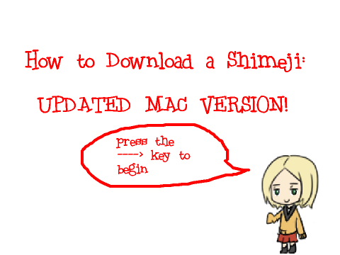 How to Download Shimeji on Mac! (No Music)
