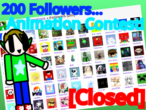 200 Followers Animation Contest!!! PG's Needed
