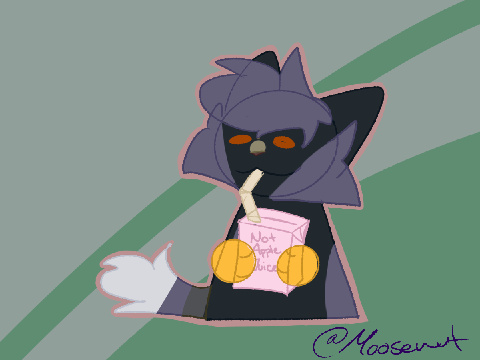 *Sips on Apple Juice*