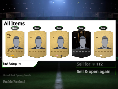 FIFA FC24 Pack Opening Simulator!