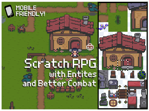 Scratch RPG with Entities and Better Combat