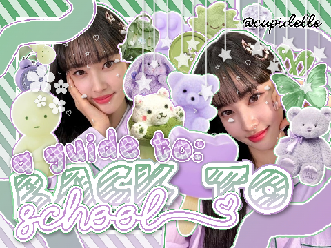 ❥ ፧ a ₍ ᐢ.ˬ.ᐢ₎ guide ꒱꒱ t✩ ๑๑ : b͟a͟c͟k┊ to ⸝⸝ school ｡｡ ︵