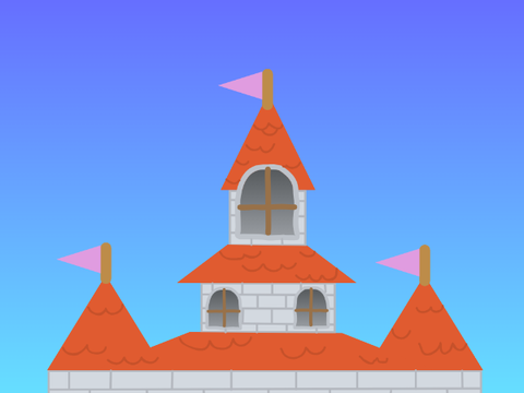 Peach's Castle Stage