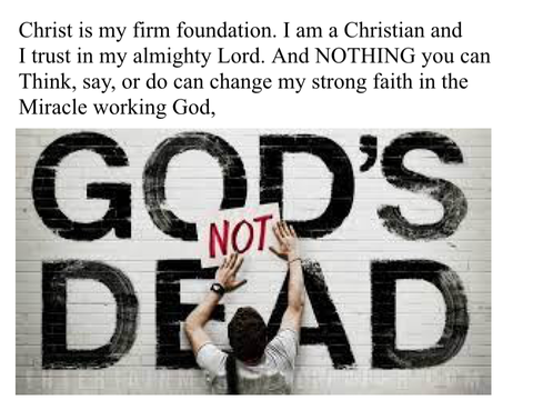 God's NOT Dead! remix