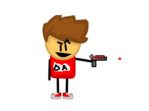 Dooby going pew pew