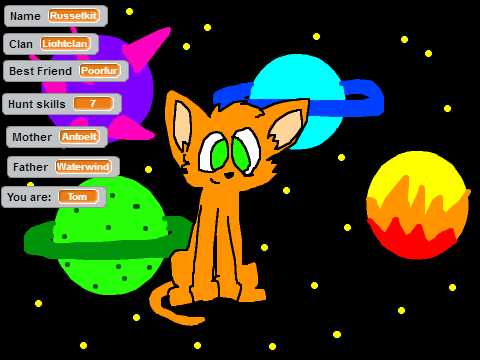 Your warrior cat!
