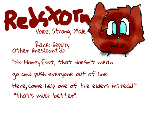 Scratch Series Voice Audition RedStorm