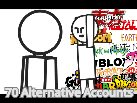 70 Alternative Accounts - Scratch Animations - (200+ Frame)