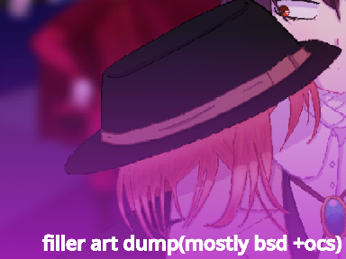 mm here have a (mostly bsd) LAZY FILLER art dump(half of this is OLD))