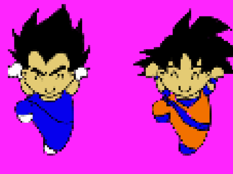 Goku and Vegeta Dance