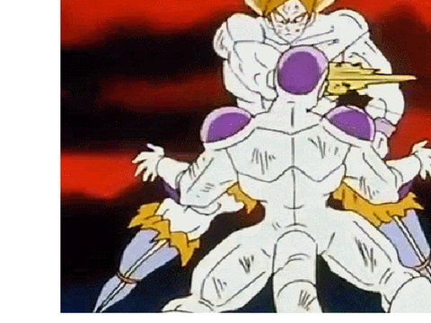 When you slap some sense into freiza