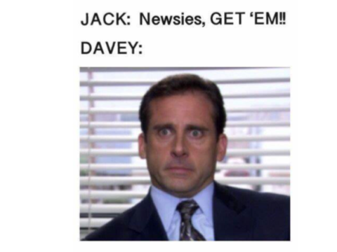 HIATUS SEE YA + me rambling about Newsies