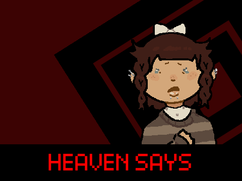 heaven says ✦ meme