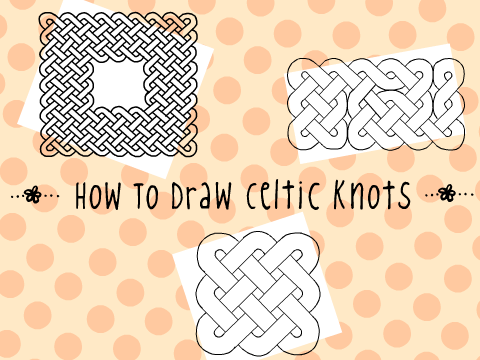 How To Draw Celtic Knots :)