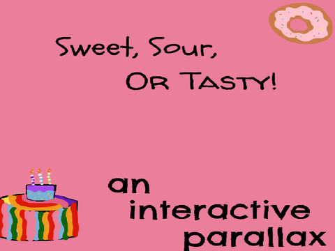 Sweet, Sour, Or Tasty! An Interactive Game