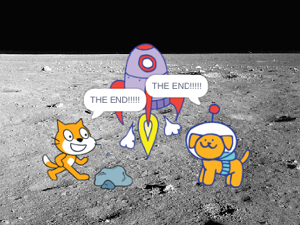 the adventures of cat and dog, episode 1, cat goes to space 