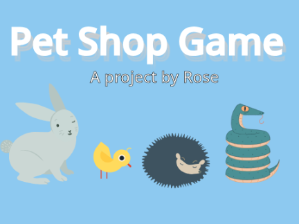 Pet Shop Game