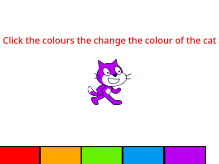 Change the cats colour!