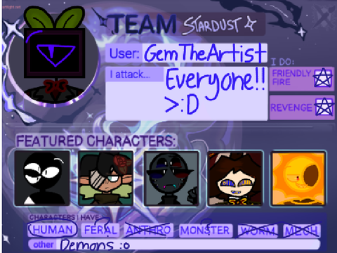 Art Fight Card! :o