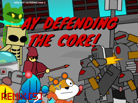 AY defending the core! [5]