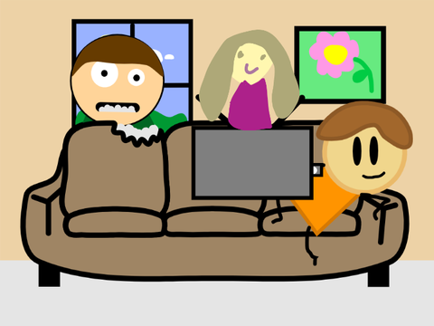 Add Yourself Watching TV remix remix