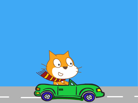 Scratchy car