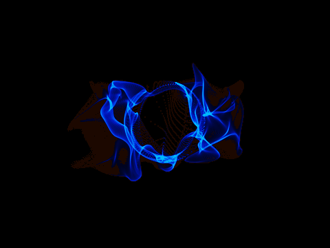 Rainbow flame