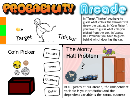 Probability Arcade / Arcade de Probabilité