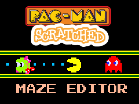Pac-Man Scratched Maze Editor (LEGACY/BAD VERSION)