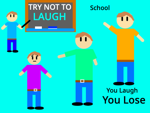 Try not to laugh glue sniff