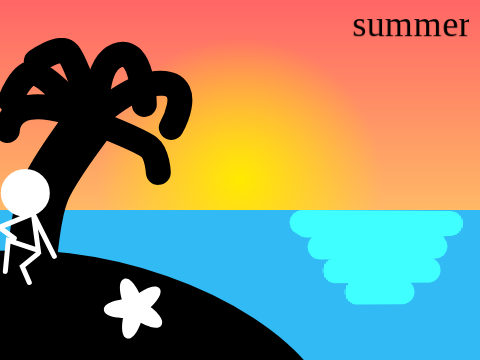 summer - parallax (CE for @happymacka)