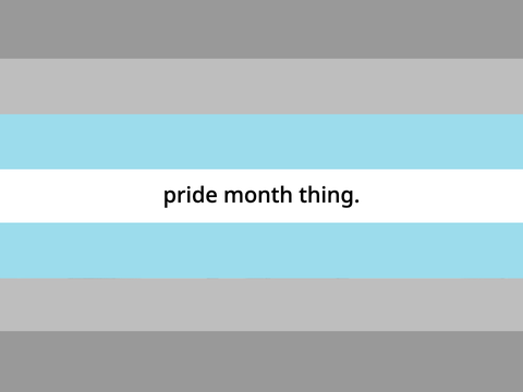 Demiboy!! Happy pride!! (pride month pt 2)