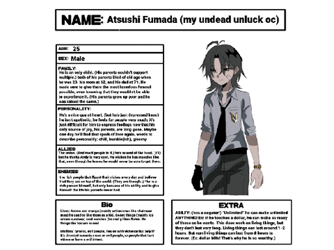 Atsushi - oc 
