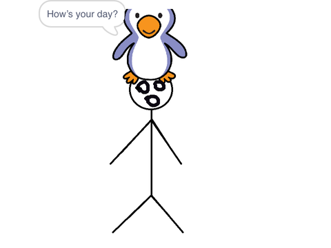 Interact with a stick figure [RESHARED]