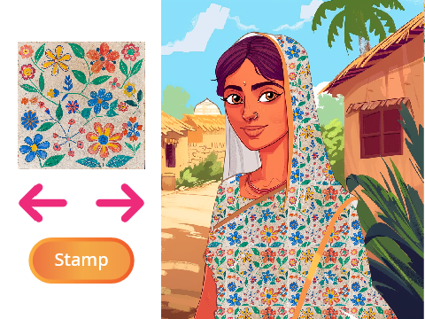 Kalamkari block printing