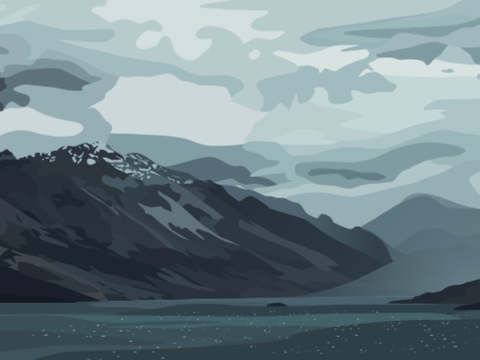 Icy Mountains Parallax