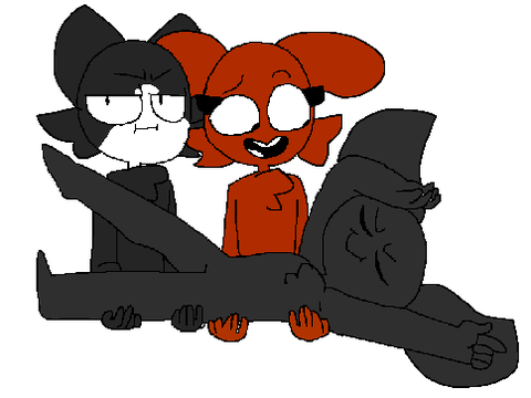 ocs (drawings arent mine i just edited them heh)