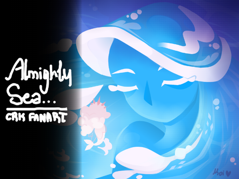 sea fairy cookie - crk fanart